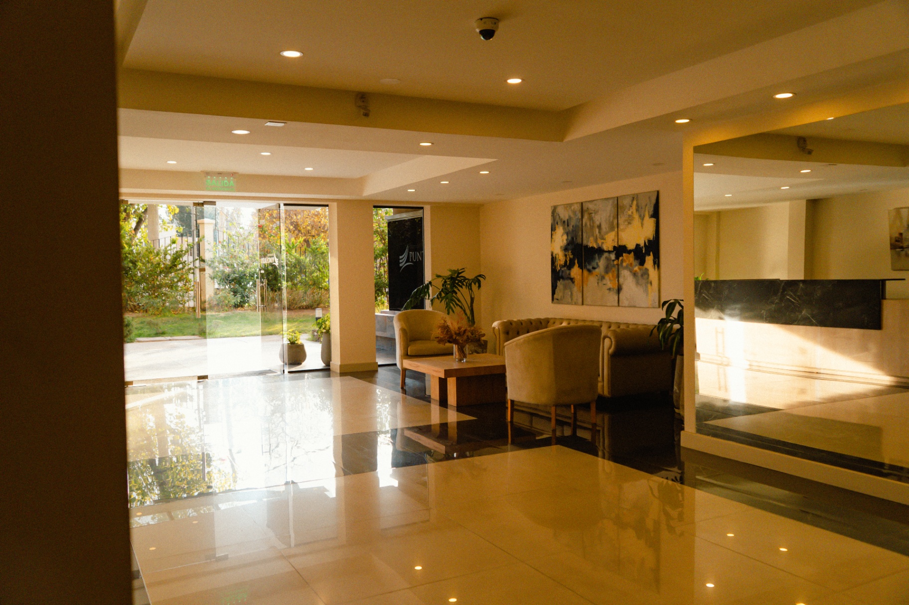 Lobby de recepción
